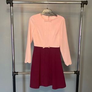 Ted Baker Preenna Scalloped Bow Detail Dress